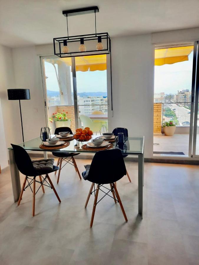 Apartamento A 100 Metros De La Playa Con Grande Terraza Y Vistas Al Mar Daimus Esterno foto