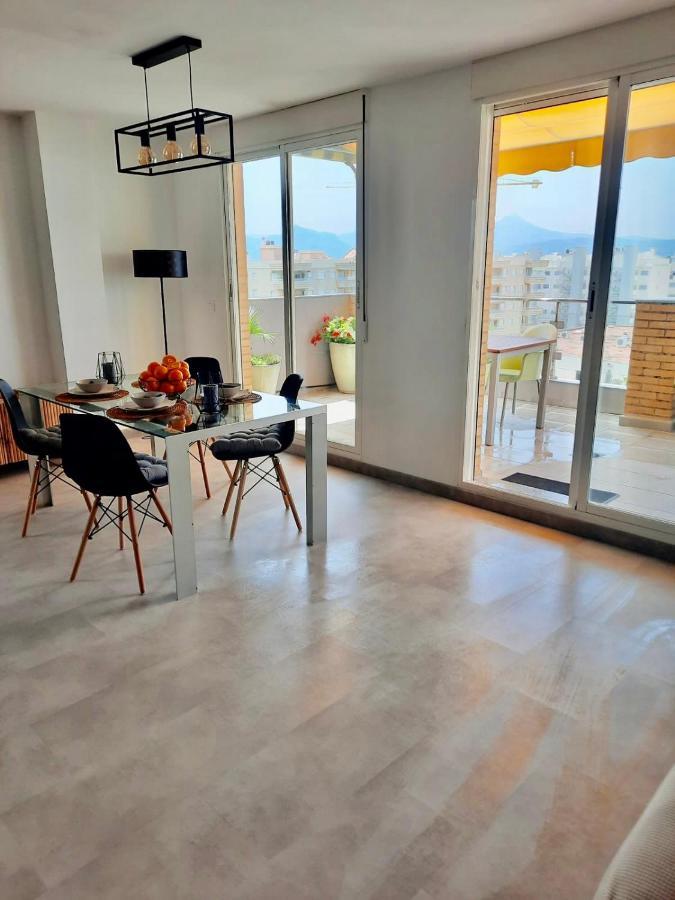 Apartamento A 100 Metros De La Playa Con Grande Terraza Y Vistas Al Mar Daimus Esterno foto