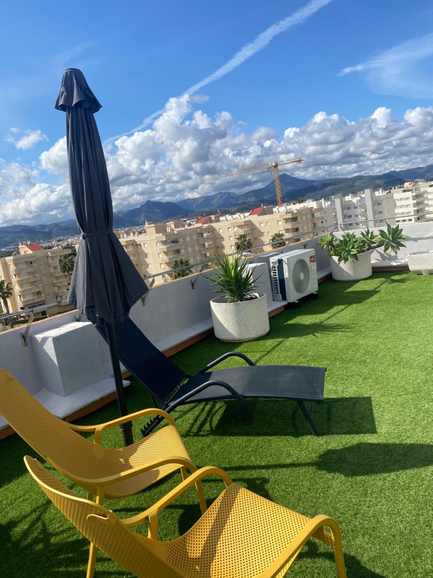 Apartamento A 100 Metros De La Playa Con Grande Terraza Y Vistas Al Mar Daimus Esterno foto